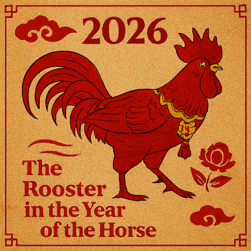 the rooster in the year of the horse 2026