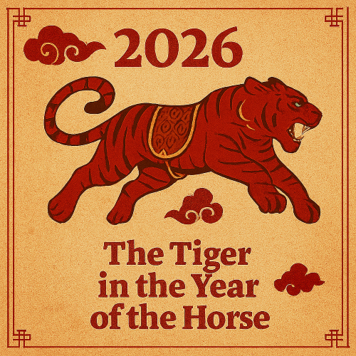 The tiger in the year of the horse 2026