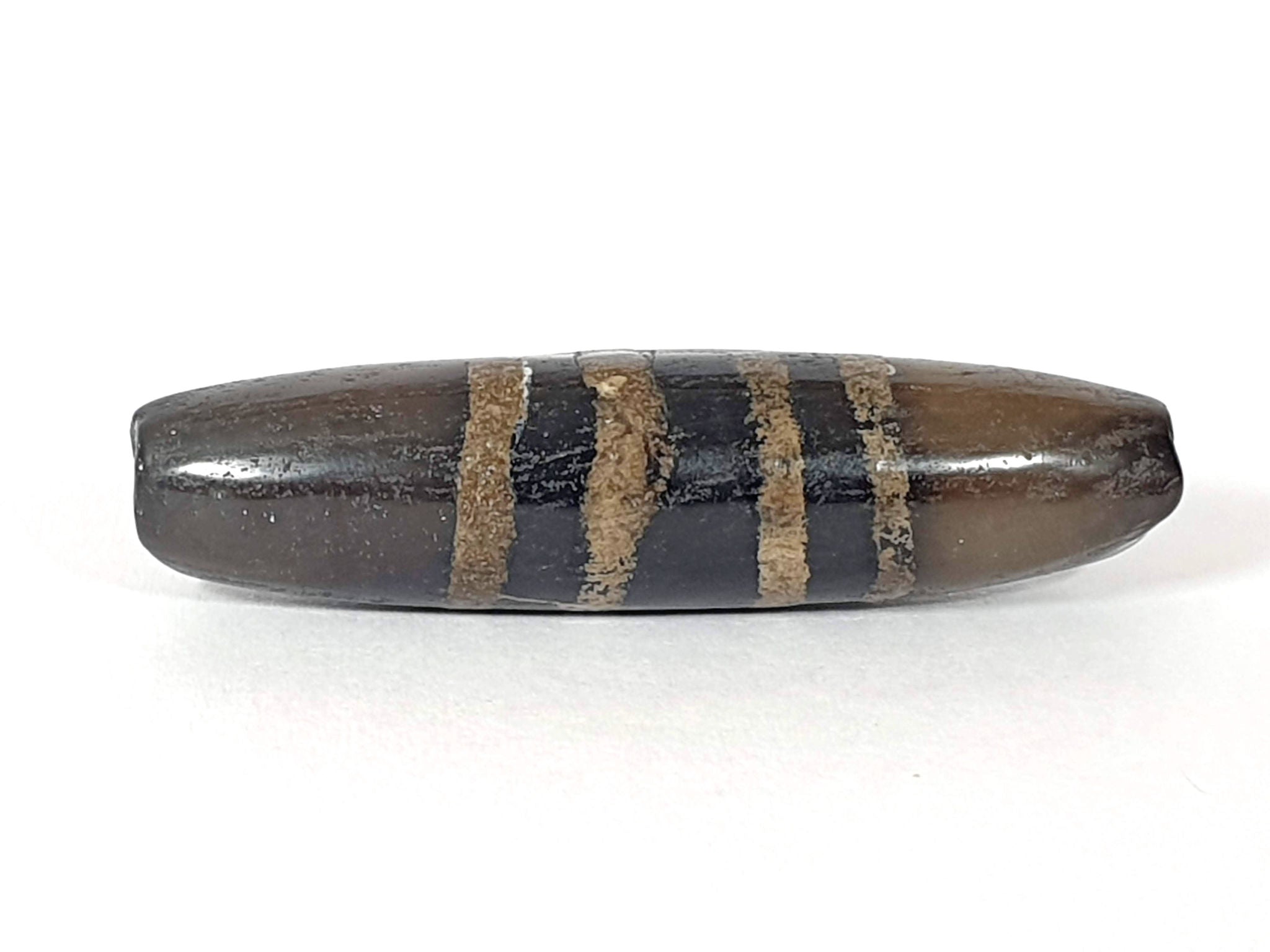 Chung Dzi (or Striped Dzi Bead) | Ancient Dzi Shop