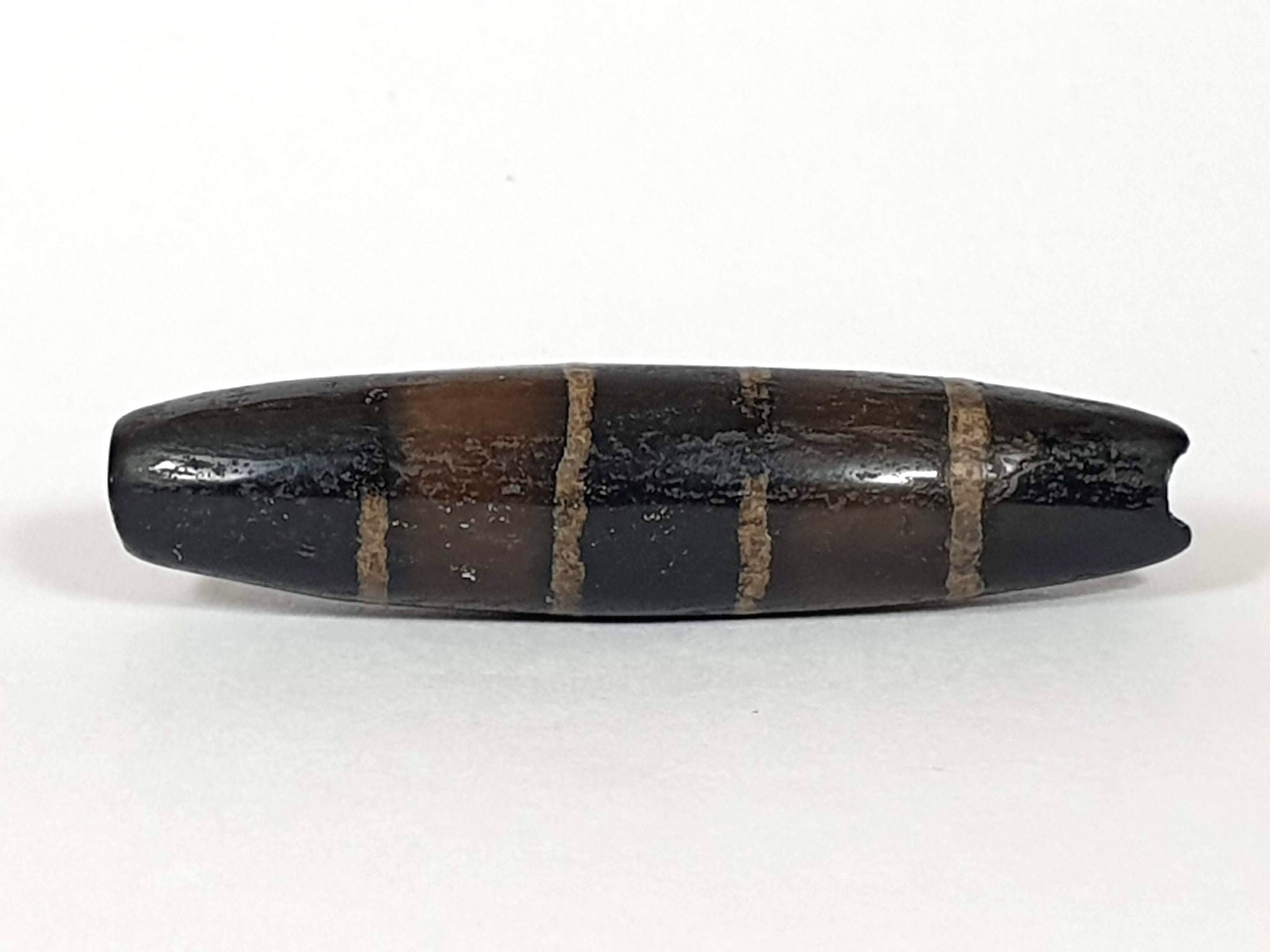 Chung Dzi (or Striped Dzi Bead) | Ancient Dzi Shop