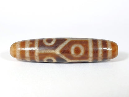 N-FA-062026-6EL angled view, warm tone variation, new bead, agate