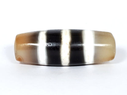 Five Stripe Chung Dzi - Vintage Bead