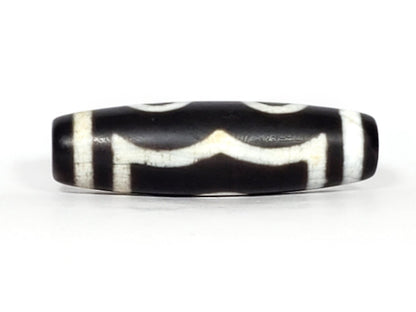 Vintage Three Eye Motif Dzi Bead (TaD-ThE-2)