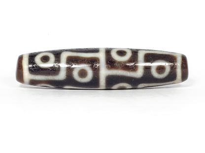 Ancient Twelve Eye Motif Dzi Bead - Exquisite Condition