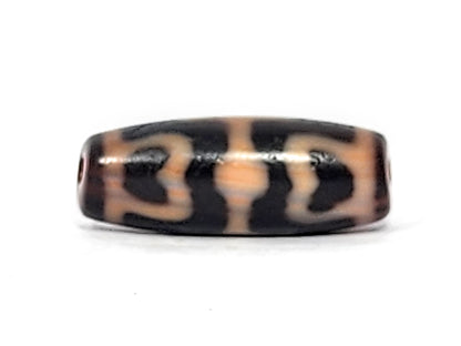 Antique Goddess Parvati's Trishula & Double Lotus Dzi (070325)