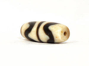 Antique Tibetan Double Wave Dzi (072325)