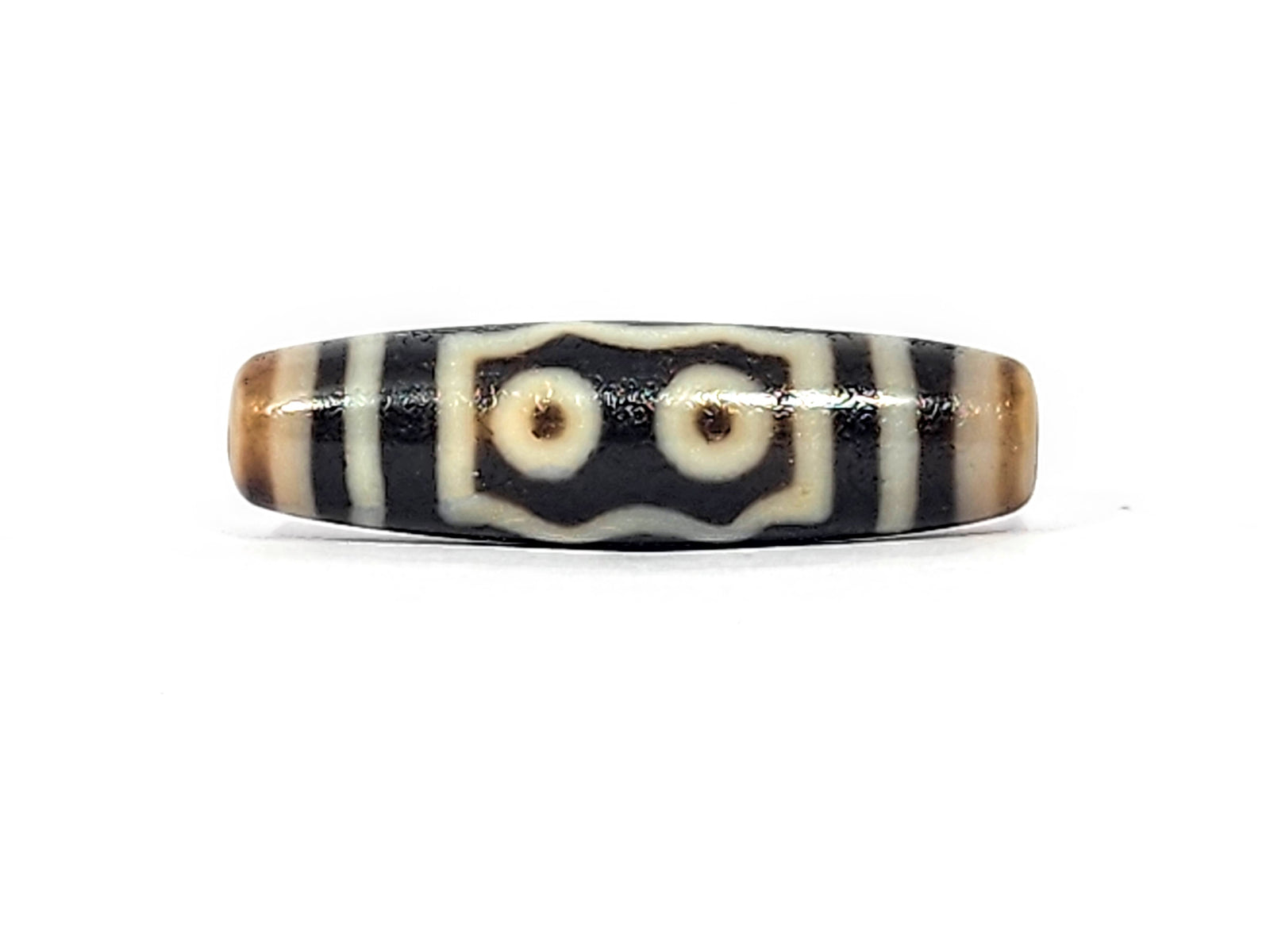 Antique Tibetan Five Eye Dzi Bead (072625)