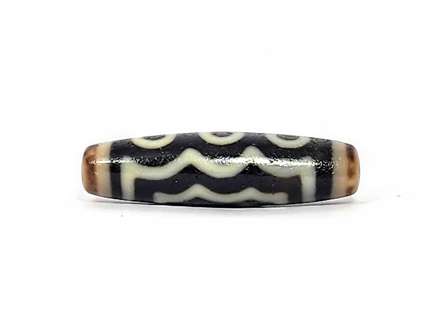 Antique Tibetan Five Eye Dzi Bead (072625)