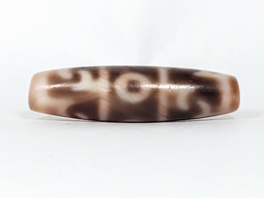 Antique Guru Rinpoche's Ritual Paraphernalia Dzi with Bloodspots (Ant-B-GRRP)