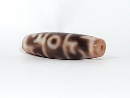 Antique Guru Rinpoche's Ritual Paraphernalia Dzi with Bloodspots (Ant-B-GRRP)