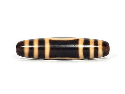 Antique Tibetan Heaven & Earth Motif Dzi Bead (TiD-Ant-200-HE-121824)