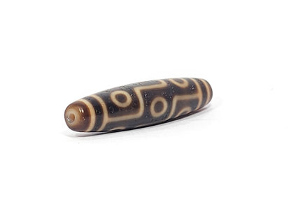 Antique Tibetan Nine Eye Motif Dzi Bead (TiD-Ant-200-NE-051525)