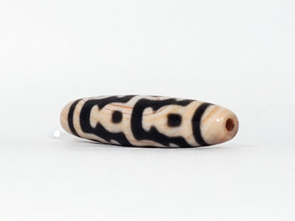 Antique Treasure Vase Motif Dzi Bead with Bloodspots (Ant-B-TV-092624)