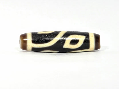 New Four Eye Motif Taiwan Dzi Bead (090225)