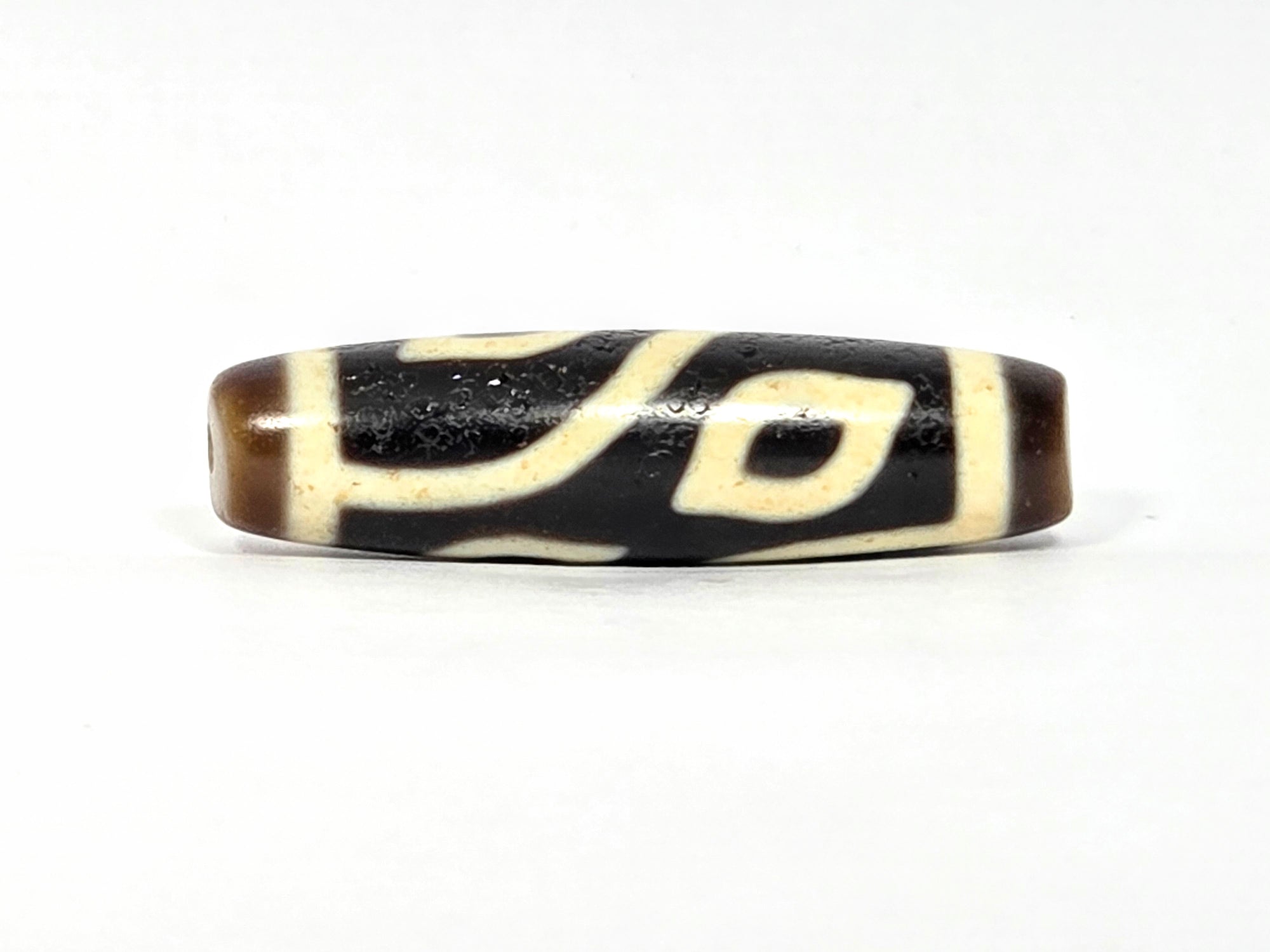 New Four Eye Motif Taiwan Dzi Bead (090225)