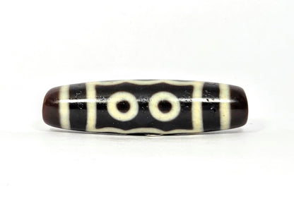 New Five Eye Motif Taiwan Dzi Bead (091125)