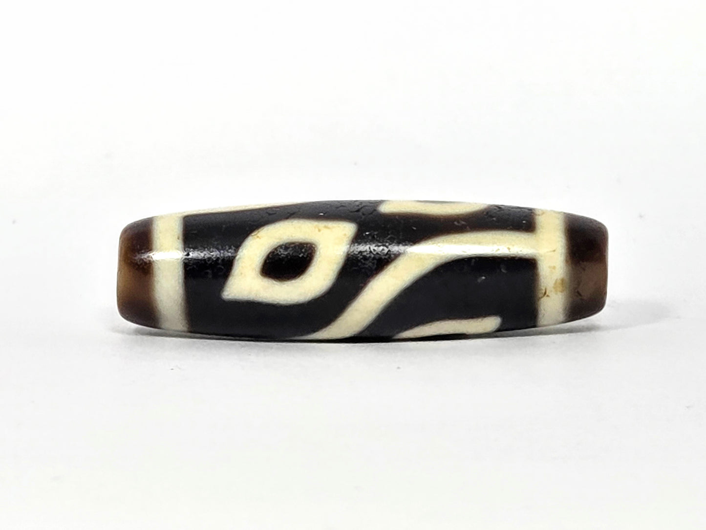 New Four Eye Motif Taiwan Dzi Bead (082825)