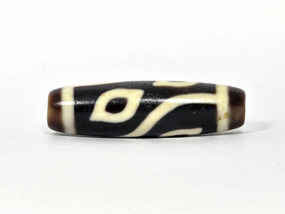 New Four Eye Motif Taiwan Dzi Bead (082825)
