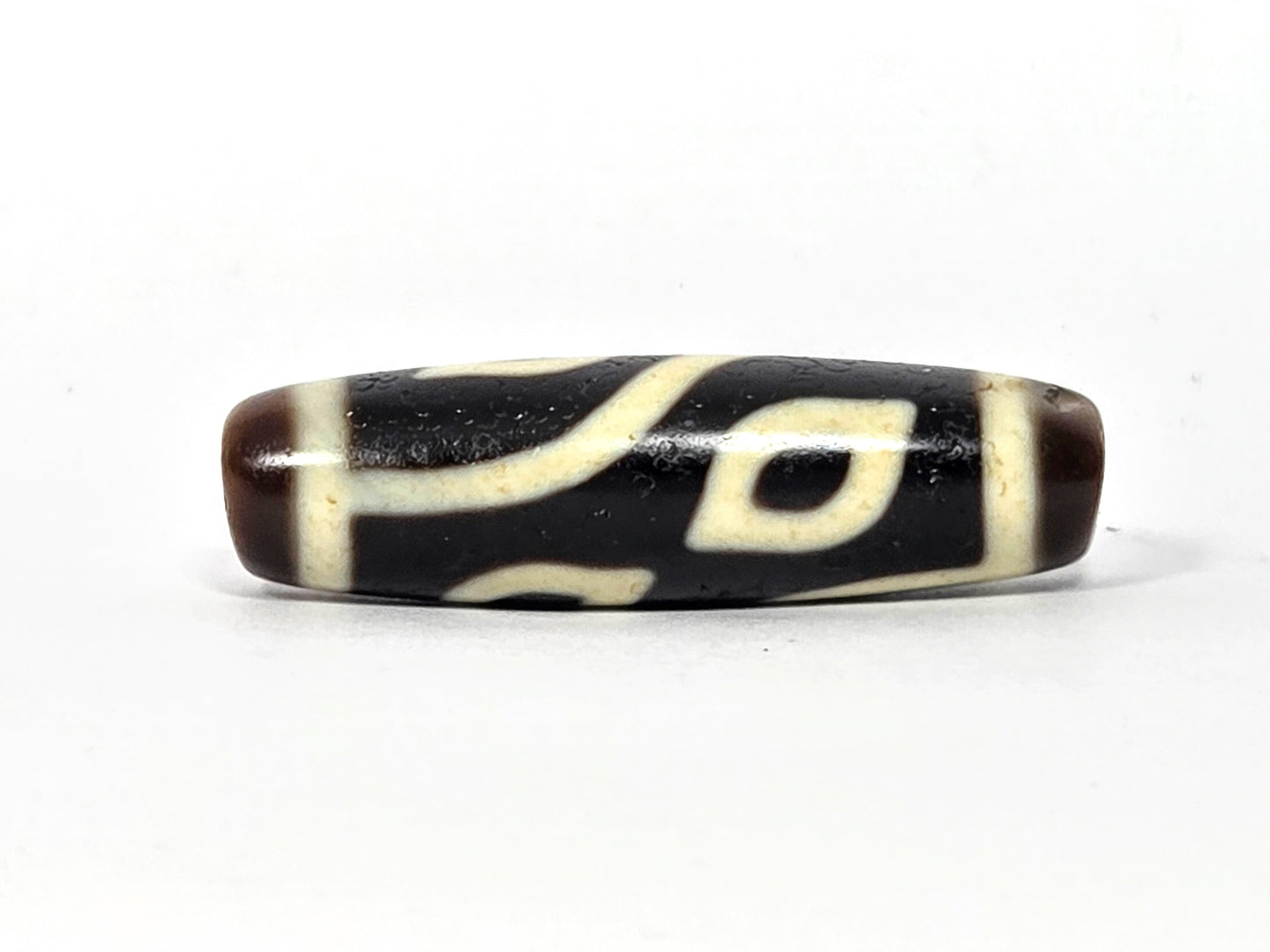 New Four Eye Motif Taiwan Dzi Bead (082825)
