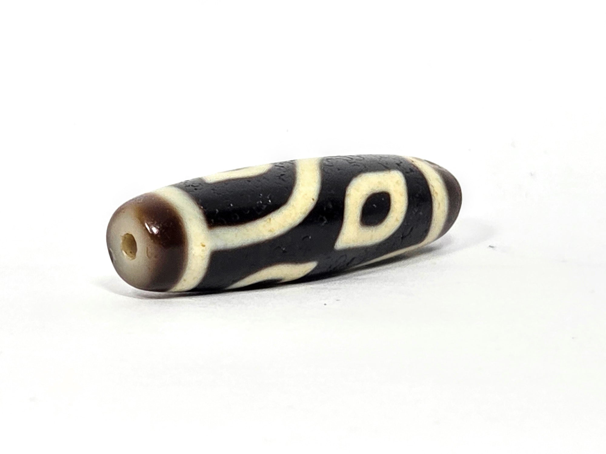 New Four Eye Motif Taiwan Dzi Bead (082825)