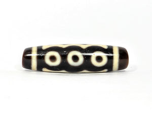 New Five Eye Motif Taiwan Dzi Bead (091025)