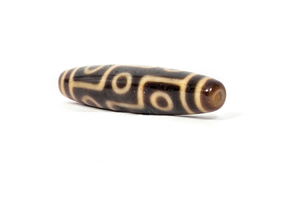 Nine Eye Motif Antique Tibetan Dzi Bead (TiD-Ant-200-NE-100825)