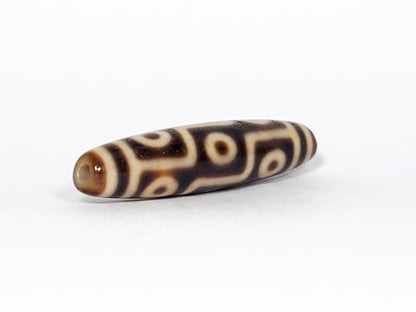 Antique Tibetan Nine Eye Motif Dzi Bead (TiD-Ant-200-NE-052123)