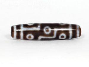 Vintage Nine Eye Motif Dzi Bead (TaD-V-S-NE-022624)