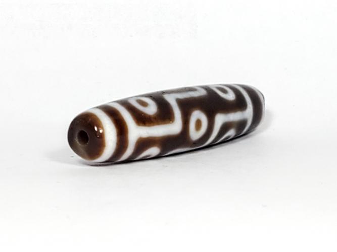Vintage Nine Eye Motif Dzi Bead (TaD-V-S-NE-022624)