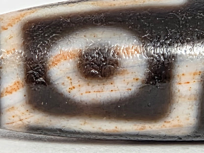 At-071426-9EBS2 macro 3 — dense reddish-orange bloodspot dots throughout eye ring and boundary zones, unretouched.