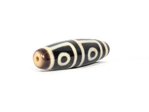 Antique Four Eye Motif Tibetan Dzi Bead (TiD-Ant-200-FoE-020526)