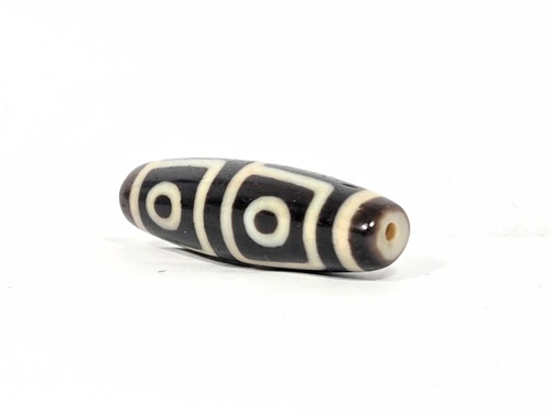 Antique Four Eye Motif Tibetan Dzi Bead (TiD-Ant-200-FoE-020526)