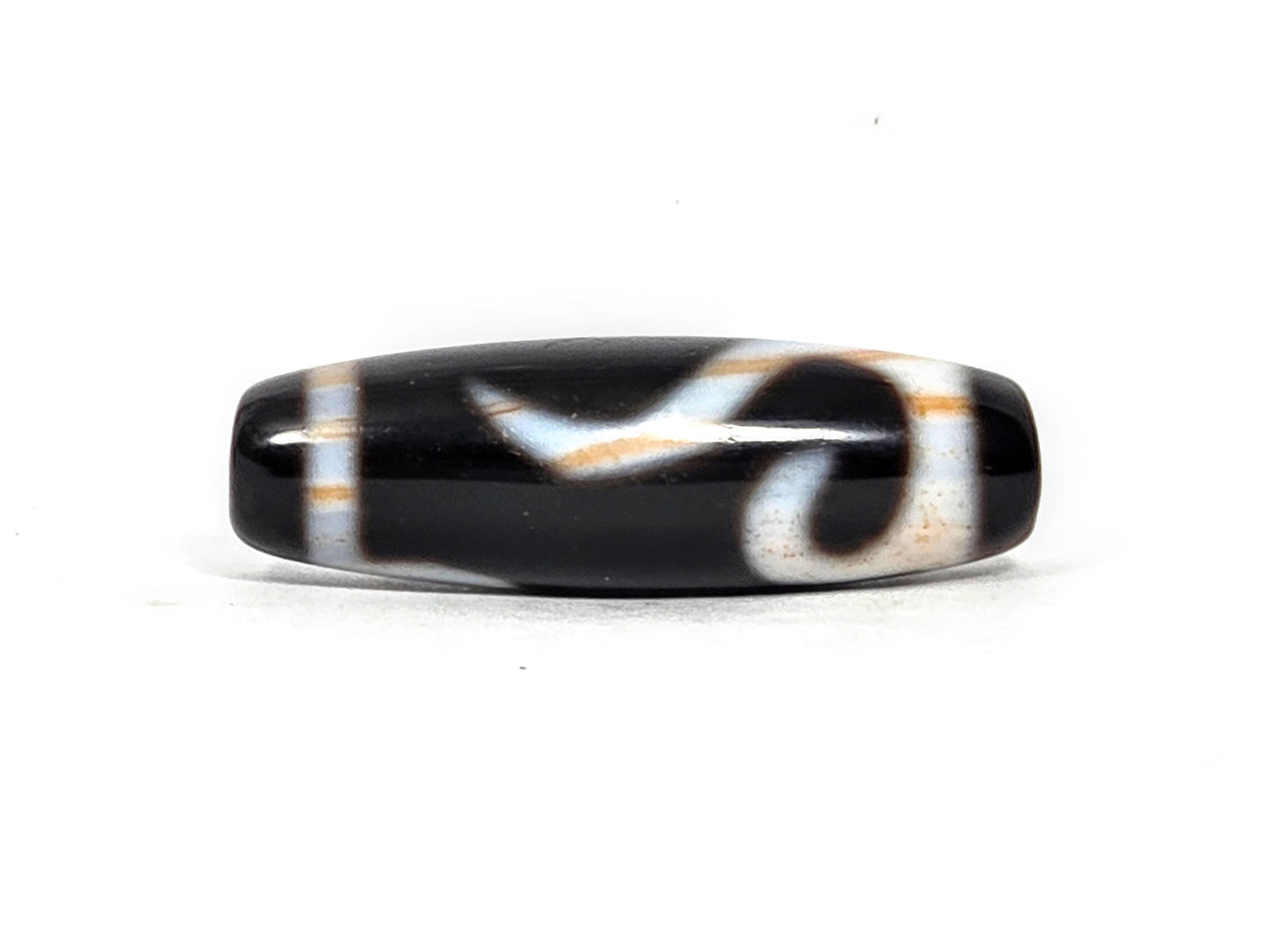 At-090526-RYBS antique ruyi dzi black agate third rotation ruyi scroll composition, unretouched