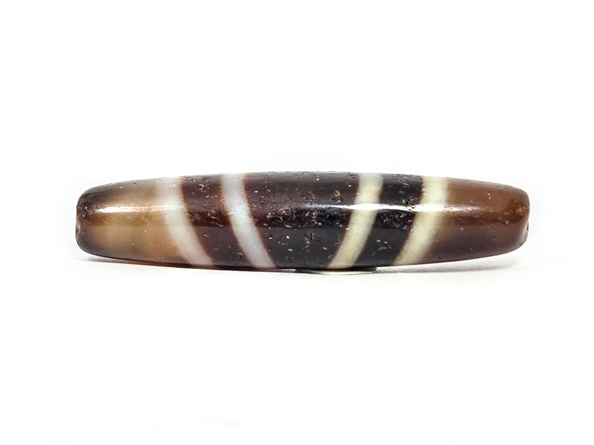 Chung Dzi (or Striped Dzi Bead) | Ancient Dzi Shop