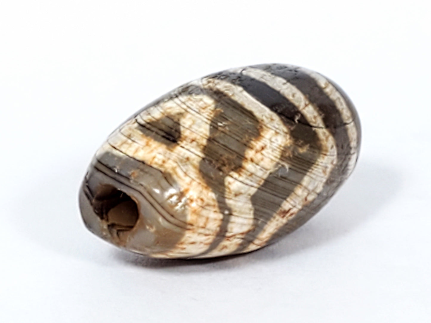 Ancient Two Eye Motif Dzi Bead (ATwE-071021)